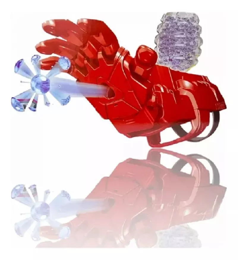 Guante De Iron Man Lanzador De Hidrogel Juguete Para Niños