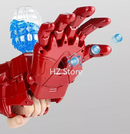Guante De Iron Man Lanzador De Hidrogel Juguete Para Niños