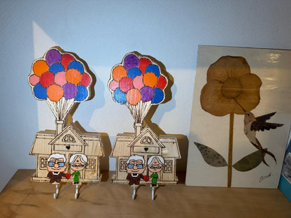 PORTA LLAVE DE MADERA UP: UNA AVENTURA DE ALTURA