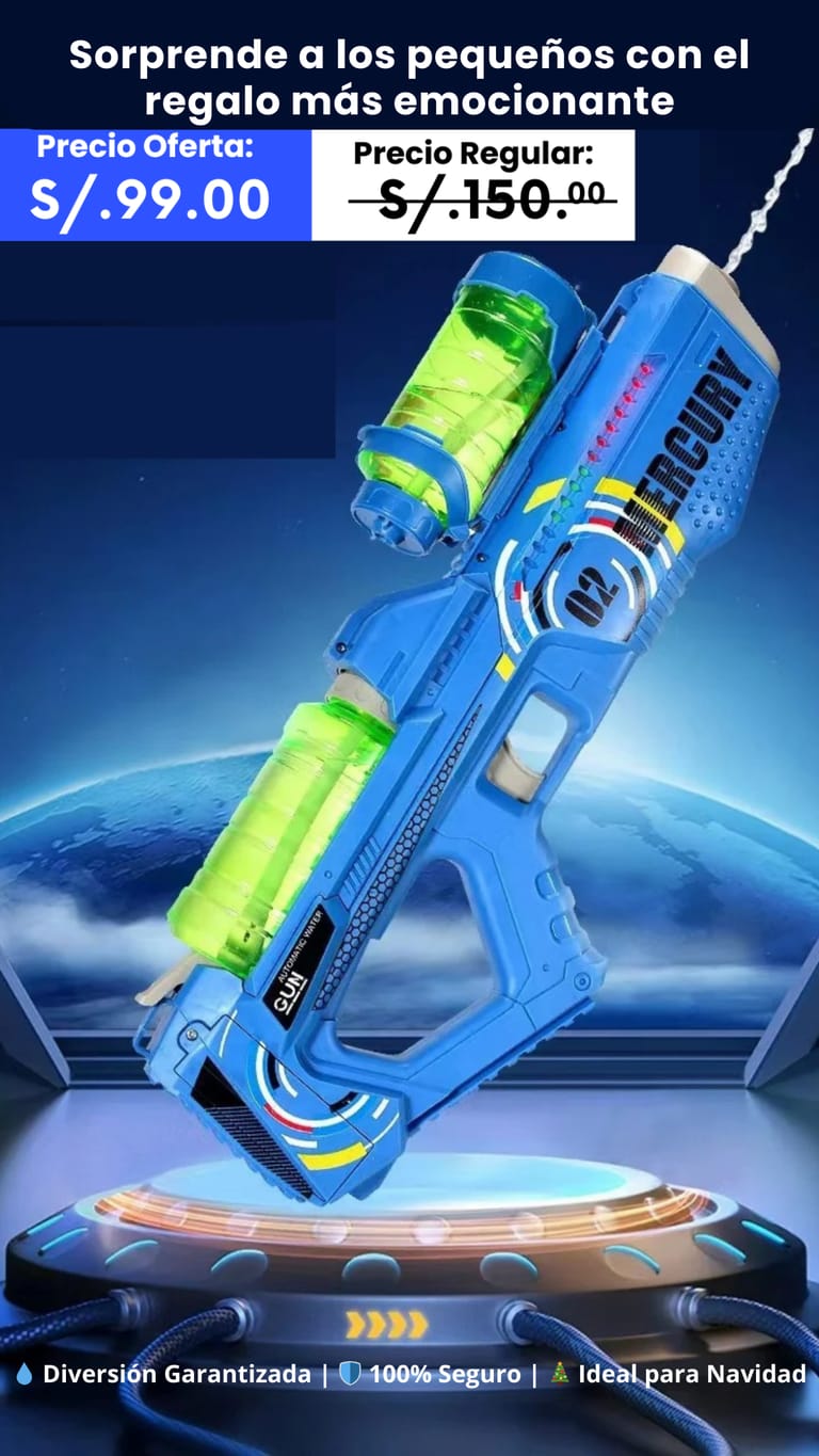 HIDRO MERCURY PISTOLA