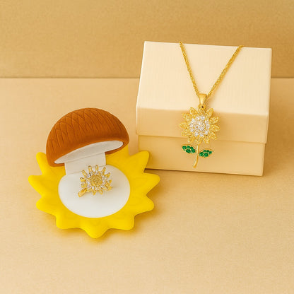 🌻 Set de Collar giratorio antiestrés