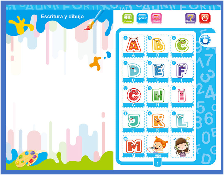 LIBRO DIDACTICO CON SONIDOS EN INGLES Y ESPAÑOL